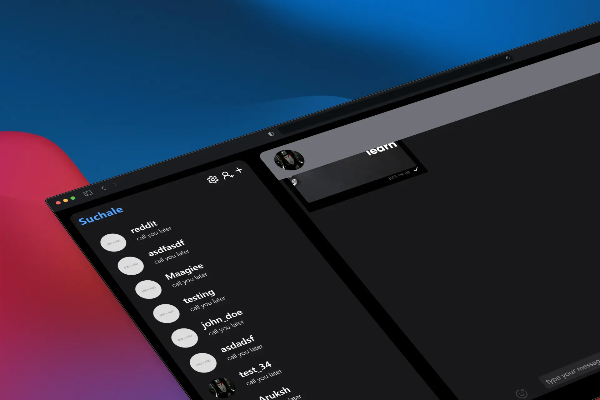project1-Chat Application Image